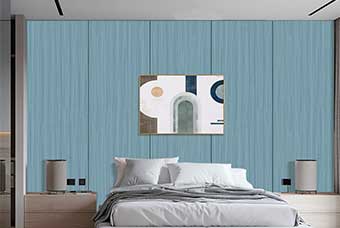 自贡轻奢风格-卧室