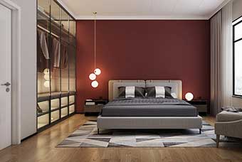 自贡现代风格-卧室