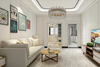自贡现代风格-客厅