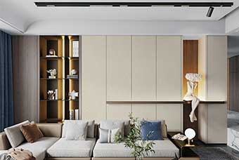 自贡北欧风格-客厅