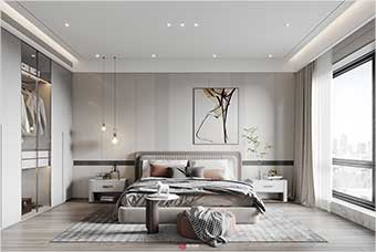 自贡卧室空间案例